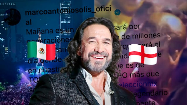 "México, yo creo en ti": el emotivo mensaje de Marco Antonio Solís antes del duelo con Inglaterra