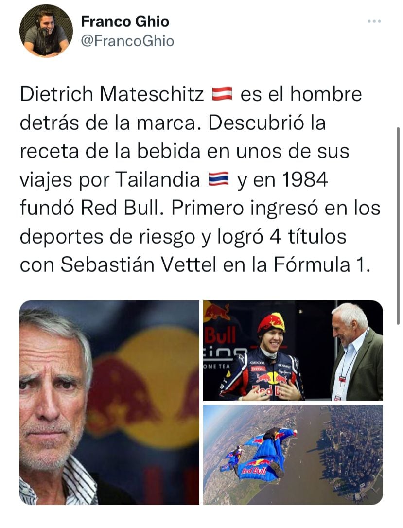 Dietrich Mateschitz.