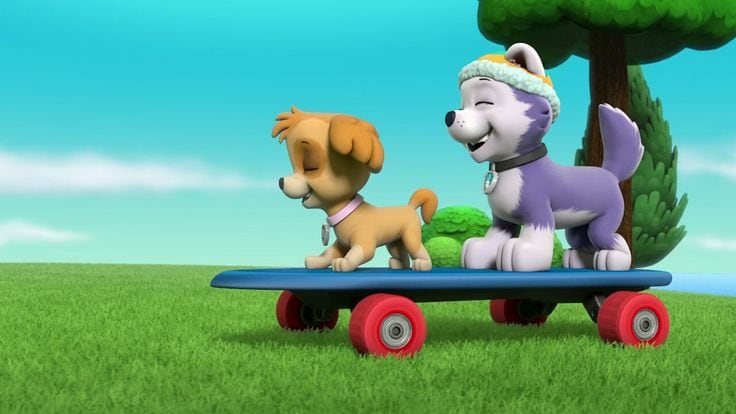 Fondos de pantalla de Skye y Everest de Paw Patrol para computadora