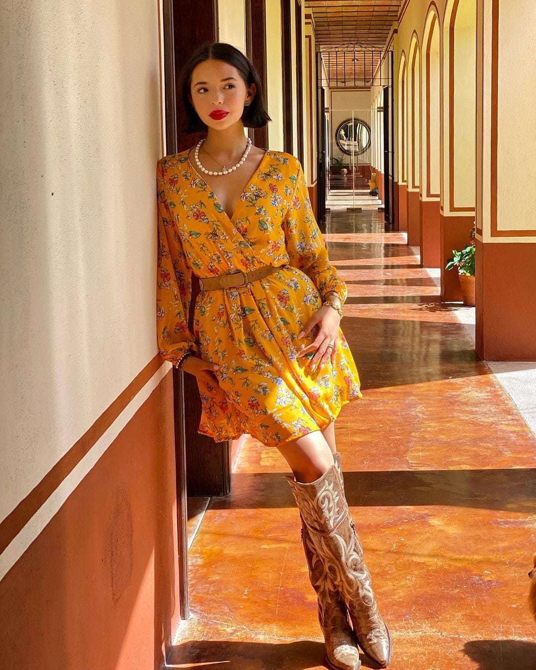 Ángela Aguilar, cantante.