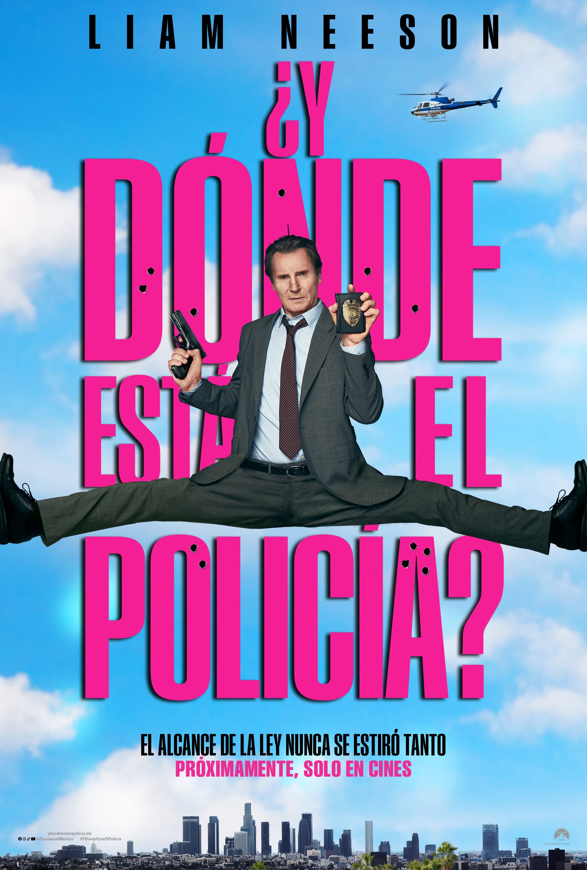 ¿Y dónde está el policía? con Liam Neeson