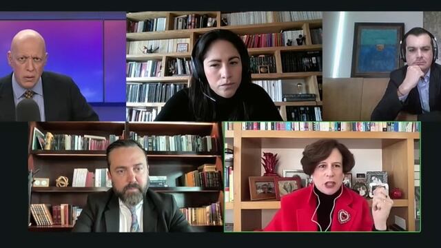 Denise Dresser, Jorge Triana, Vanessa Romero y Arturo Ávila.