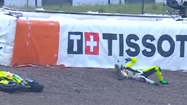 El dramático accidente en MotoGP que pudo terminar en tragedia.