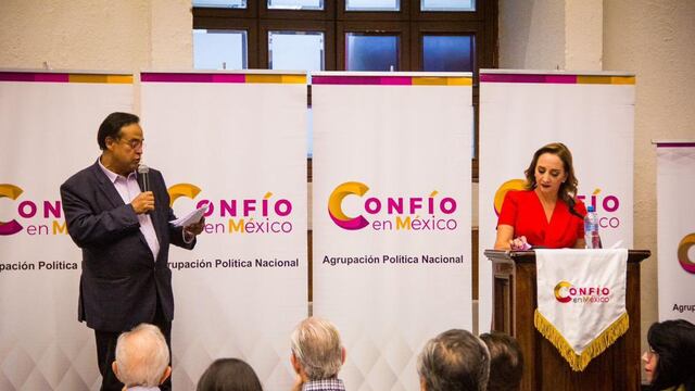 Senadora Claudia Ruiz Massieu, conferencia Confío en México