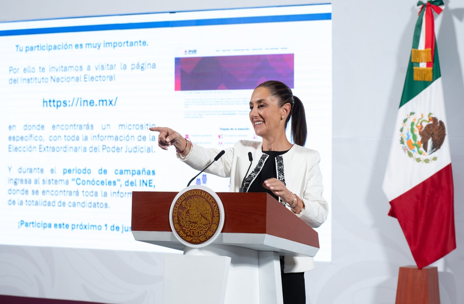 Claudia Sheinbaum, presidenta de México