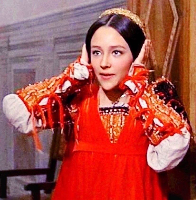 Olivia Hussey en la película 'Romeo y Julieta'