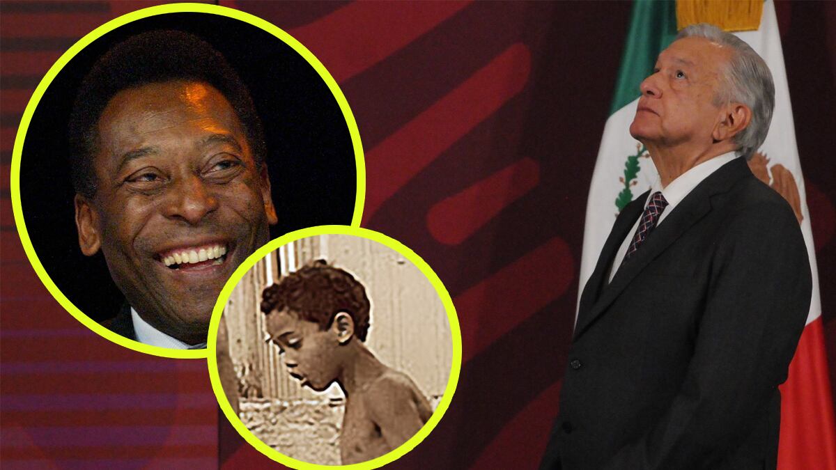 AMLO es criticado por usar foto de Ronaldinho para lamentar la muerte de Pelé