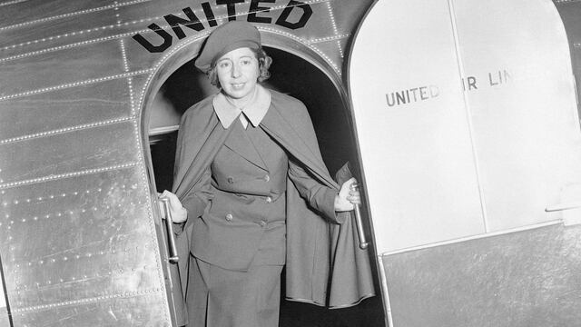 Ellen Church, considerada la primera Tripulante de Cabina de Pasajeros