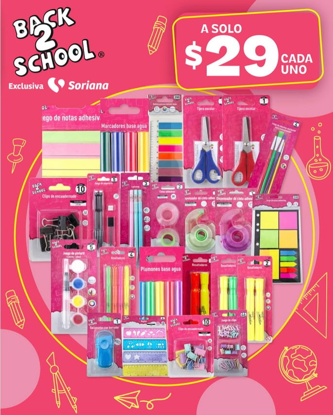 Soriana ofertas regreso a clases hoy al 13 de agosto 2025