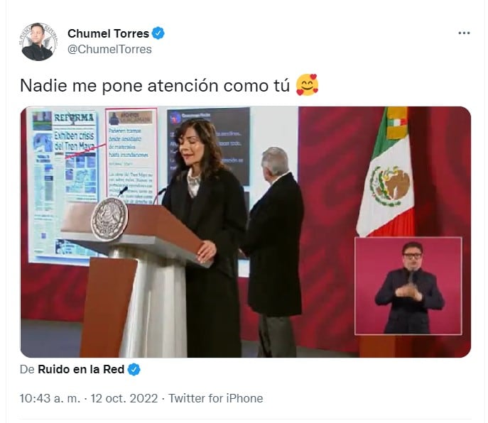 Tuit de Chumel Torres