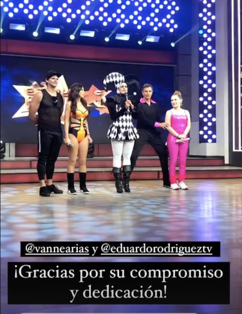 Vanessa Arias y Eduardo Rodríguez son los eliminados