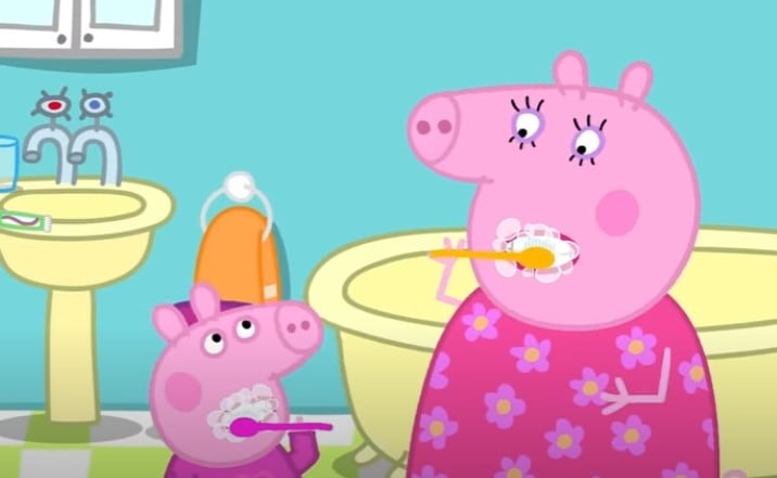 Canción de Peppa Pig para lavarte los dientes