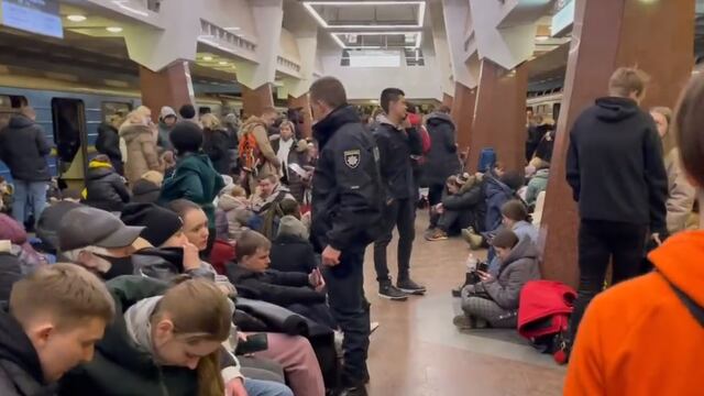 Metro Járkov en Ucrania