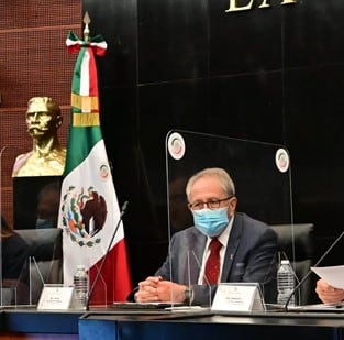 Jorge Alcocer comparece ante el Senado