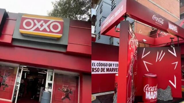 ¿Dónde esta el Oxxo de Marvel de Coca Cola?