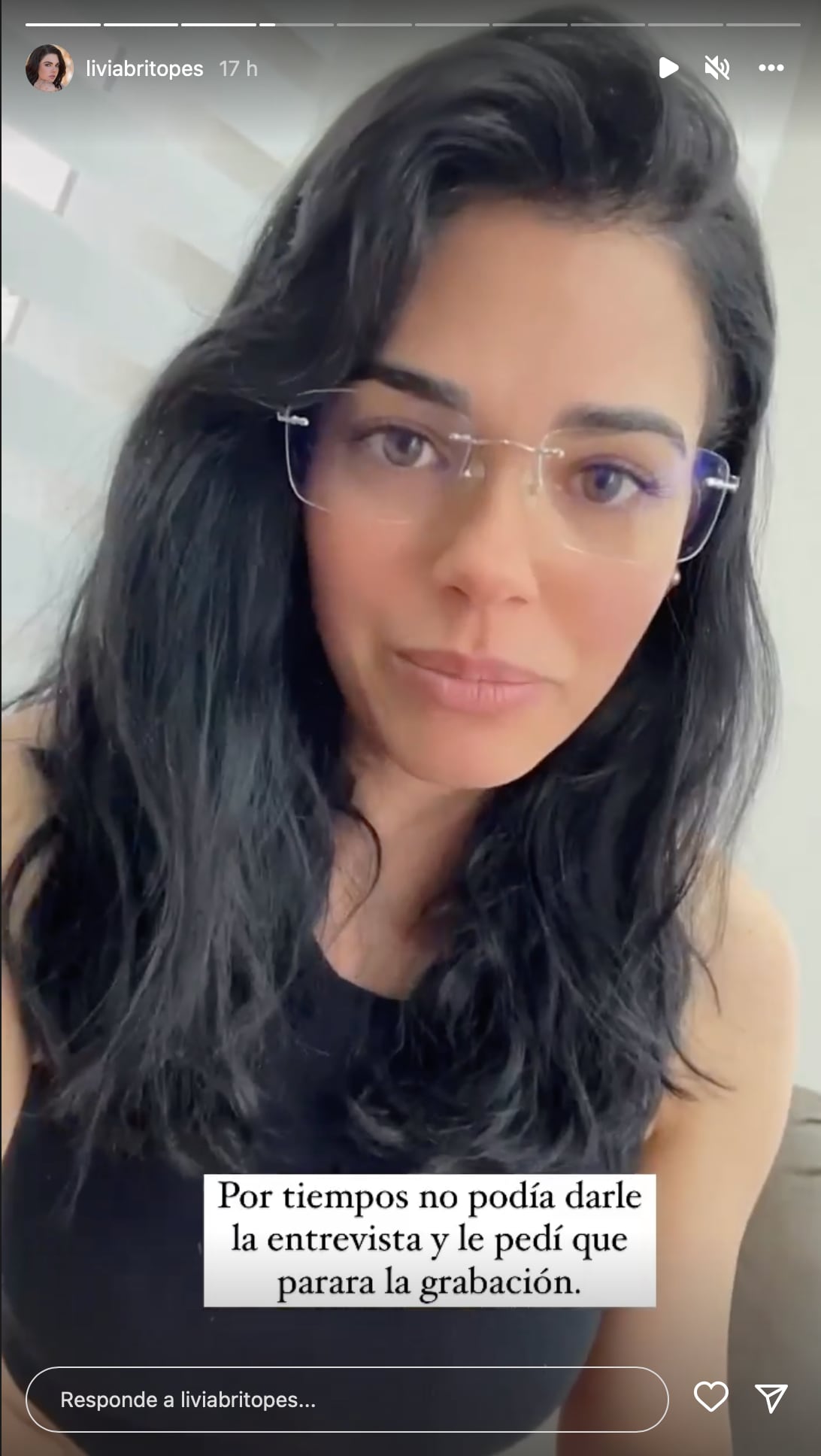 Livia Brito prometió entrevista a reportero antes de agredirlo