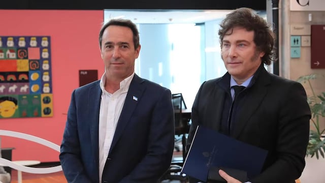 Marcos Galperin y Javier Milei