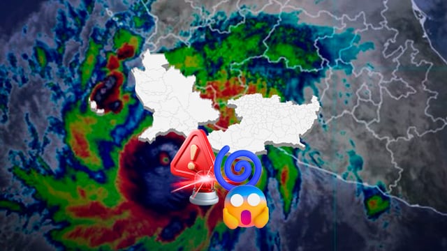 Activan alerta roja en Jalisco y Nayarit por huracán Simón