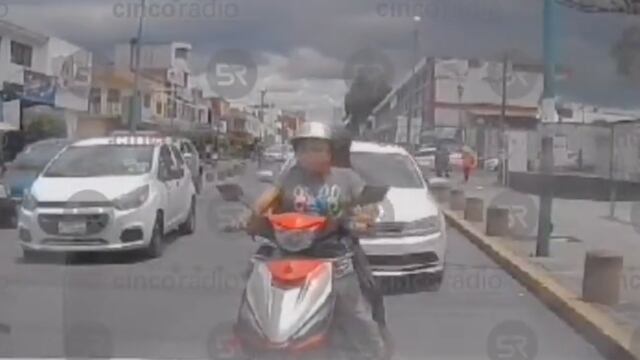 Conductor ebrio embiste a madre e hijo en Tlaxcala