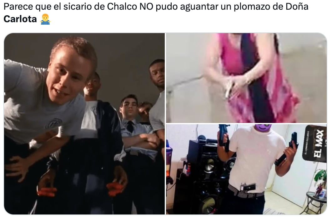 Los memes de doña Carlota, la abuelita sicaria de Chalco