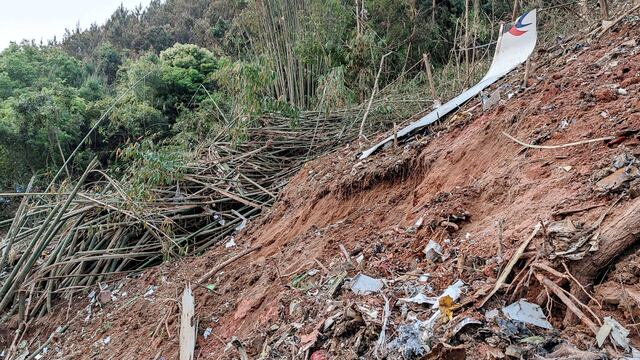 Accidente de avión en China
