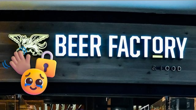 Tras 28 años de servicio, Beer Factory cierra sus sucursales en México