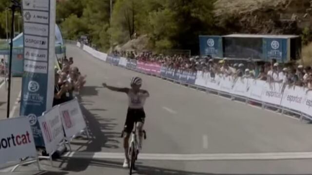 ¡Sigue haciendo historia! Isaac del Toro gana la Clàssica de les Terres de l’Ebre en España