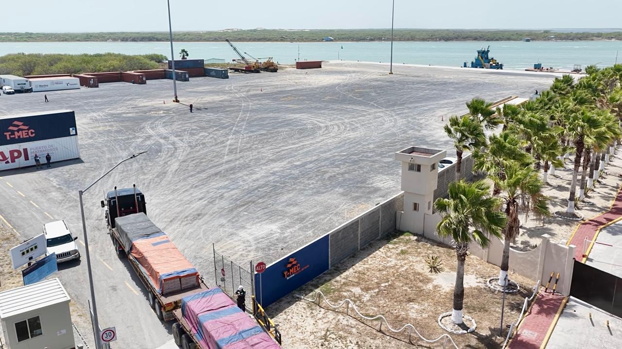 T-MEC Terminal iniciará operaciones en Matamoros: así será la nueva ruta de carga hacia Brasil