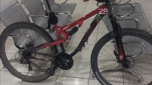 El elemento declaró que "se le hizo fácil" tomar la bicicleta.
