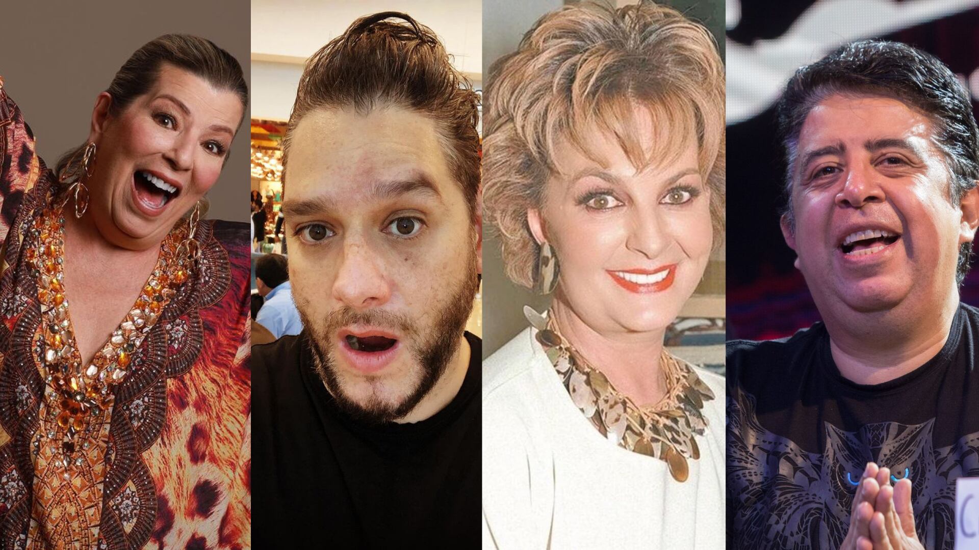 Margarita, Alan, Talina, Carlos Eduardo en MasterChef Celebrity México.