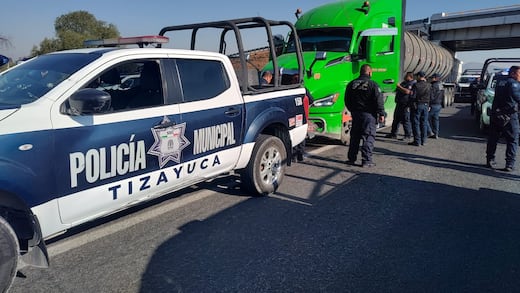 Gobierno de Tizayuca confirma detenido tras persecución por pipa robada en la México-Pachuca