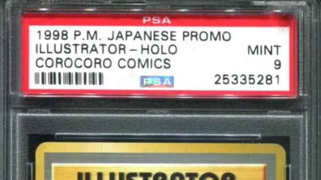 Tarjeta de Pokémon Pikachu Illustrator