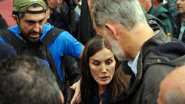 Reina Letizia de España en su visita a Valencia