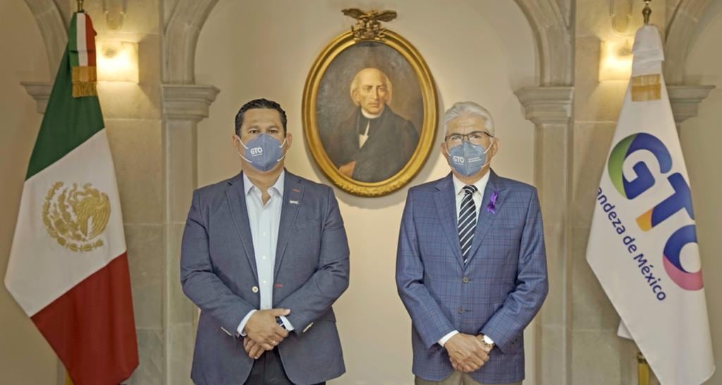 Diego Sinhue y Luis Ayala