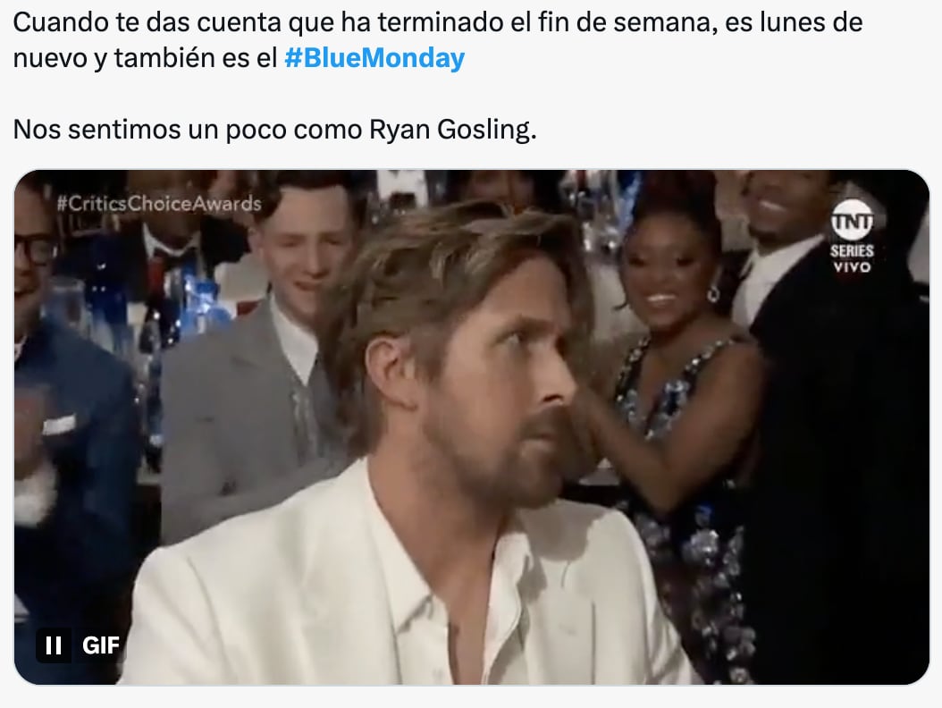 Este 15 de enero es el Blue Monday y ya desató los mejores memes