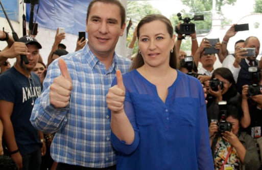 Martha Erika Alonso, esposa del ex gobernador Rafael Moreno Valle Rosas.