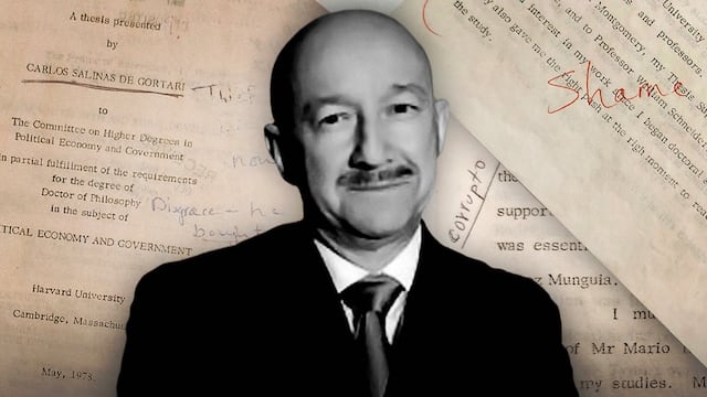 Tesis de Carlos Salinas de Gortari en Harvard