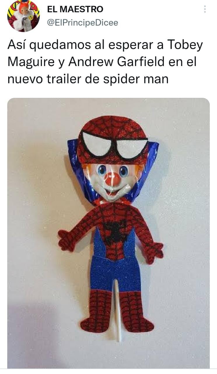 Meme de ‘Spider-Man: No Way Home’