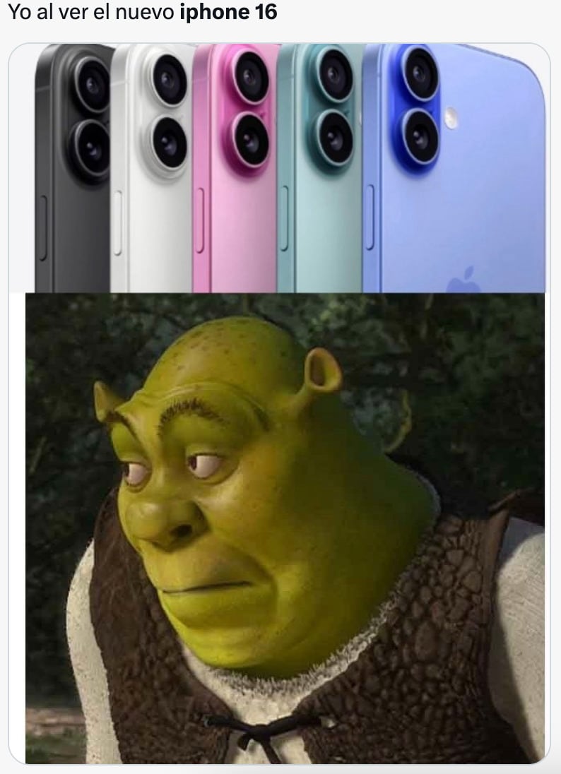 Memes del iPhone 16 y iPhone 16 Pro Max