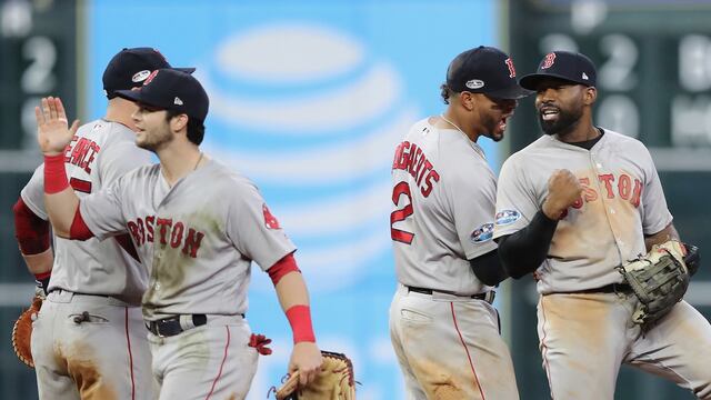 Boston celebró su triunfo de esta manera.