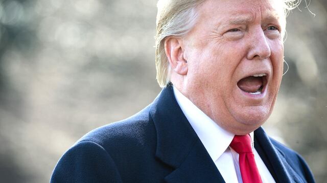 Donald Trump, presidente de los Estados Unidos.