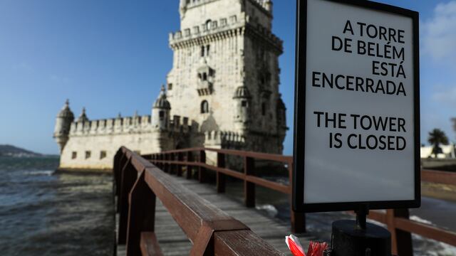 Toque de queda en Portugal
