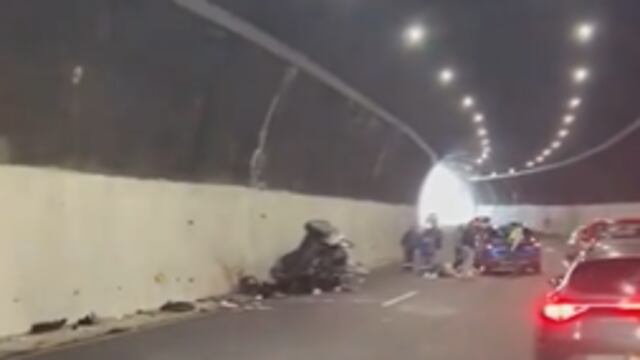 Se registra fuerte accidente en autopista México-Toluca