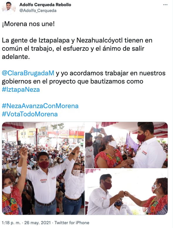 Adolfo Cerqueda sobre IztapaNeza