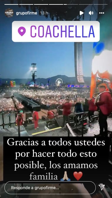 Grupo Firme en Coachella 2022: así se vivió el concierto de la banda