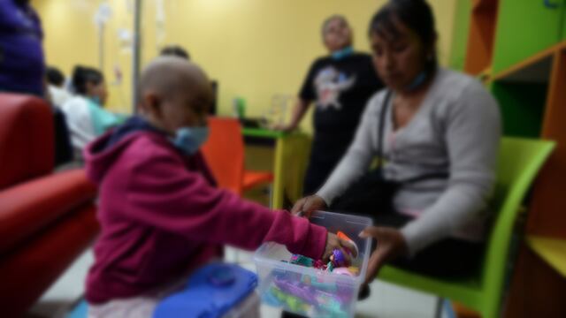 Niño con cáncer