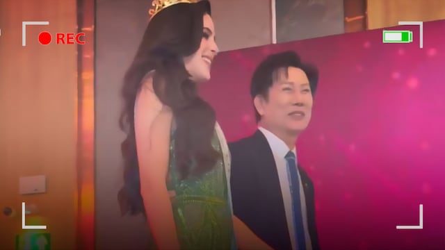 Fátima Bosch se reencuentra con Nawat Itsaragrisil en Miss Universo 2025