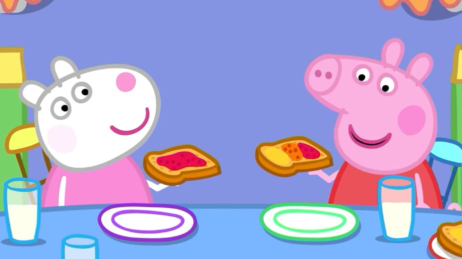 Peppa Pig por el Día Internacional del Waffle