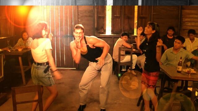 Van Damme baila idéntico a 28 años del lanzamiento de la película "Kickboxer"