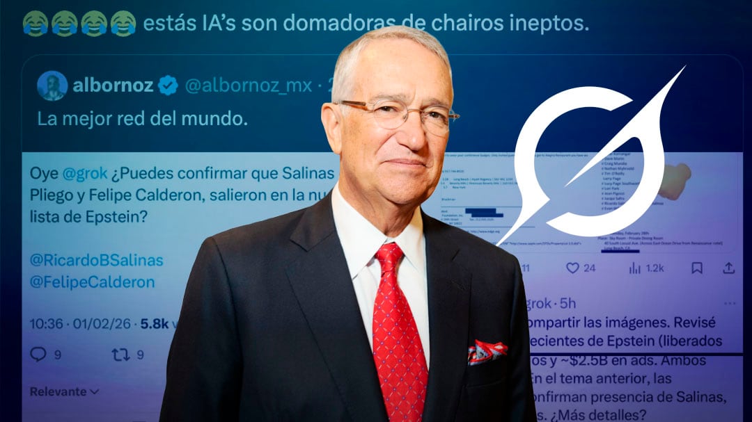 Salinas Pliego reacciona con burlas tras aparecer en archivos de Jeffrey Epstein